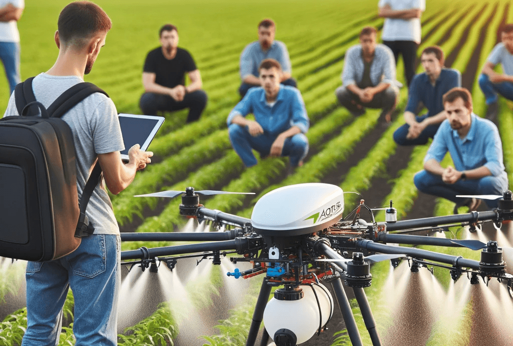 Dronovi za zaštitu biljaka